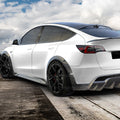 SD Carbon Widebody Wheel Arches For Tesla Model Y / Performance Aftermarket Carbon Fiber Part / Bodykit - Robot Bodykits