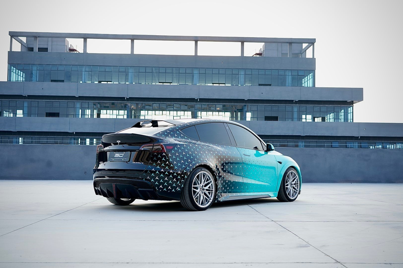 SD Carbon Widebody Wheel Arches For Tesla Model Y / Performance Aftermarket Carbon Fiber Part / Bodykit - Robot Bodykits