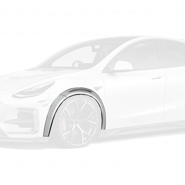 SD Carbon Widebody Wheel Arches For Tesla Model Y / Performance Aftermarket Carbon Fiber Part / Bodykit - Robot Bodykits