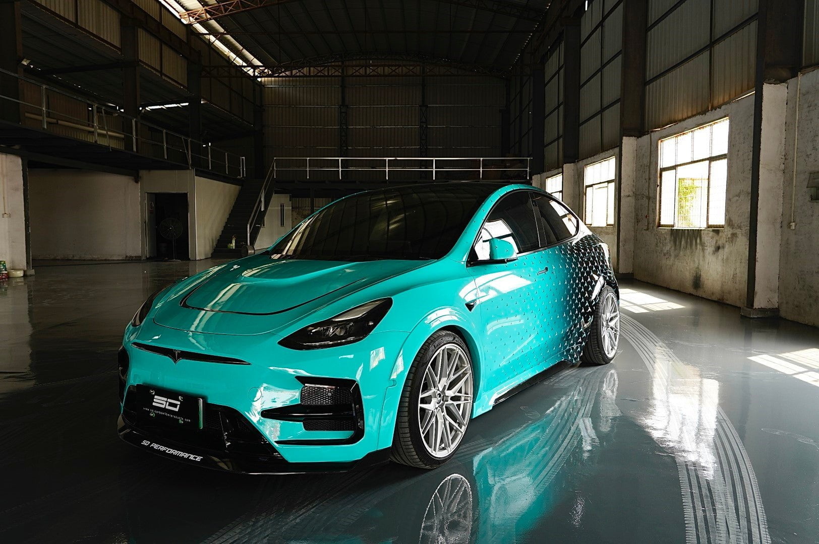 SD Carbon Widebody Wheel Arches For Tesla Model Y / Performance Aftermarket Carbon Fiber Part / Bodykit - Robot Bodykits