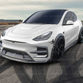SD Carbon Widebody Wheel Arches For Tesla Model Y / Performance Aftermarket Carbon Fiber Part / Bodykit - Robot Bodykits