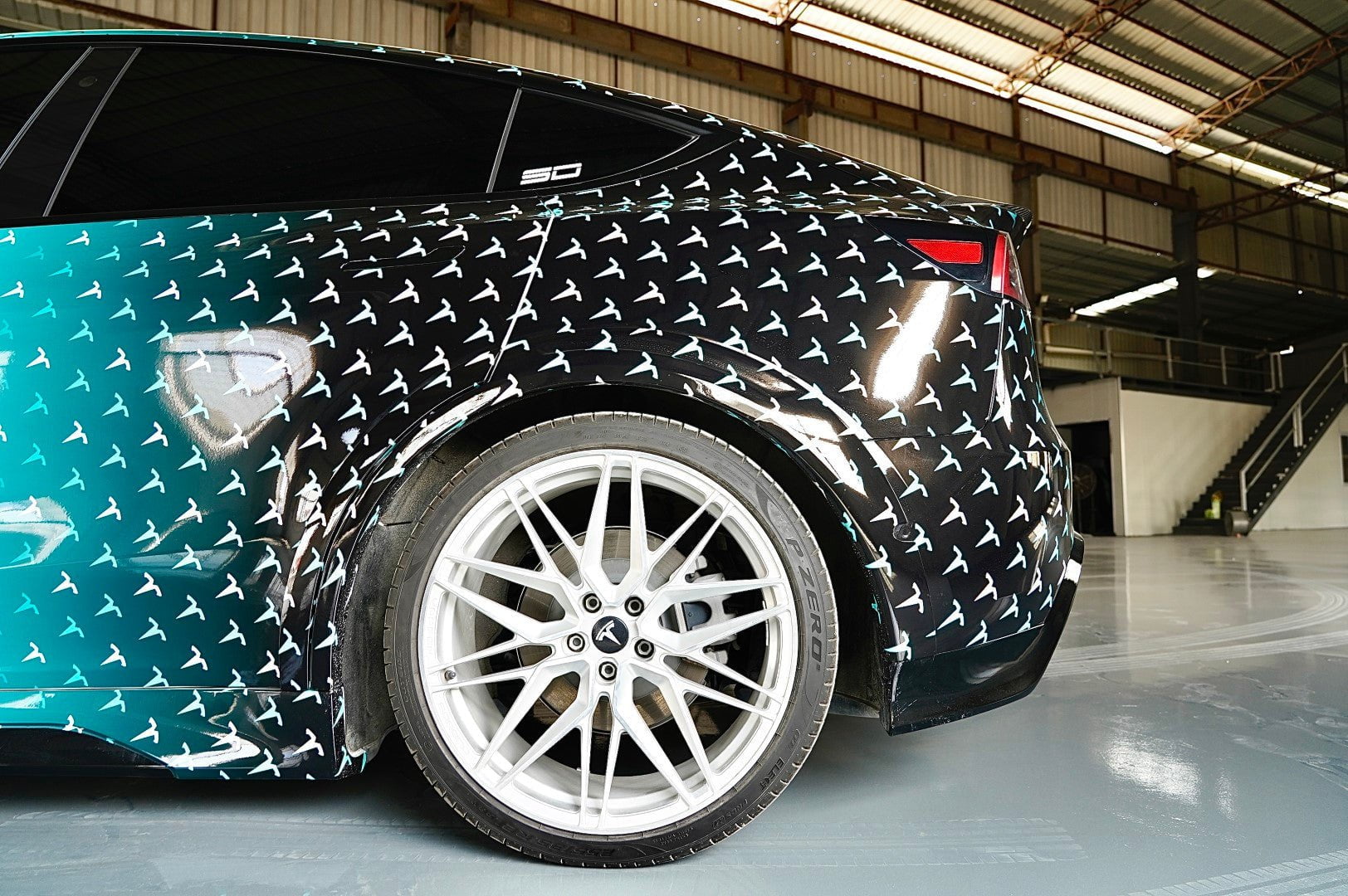 SD Carbon Widebody Wheel Arches For Tesla Model Y / Performance Aftermarket Carbon Fiber Part / Bodykit - Robot Bodykits