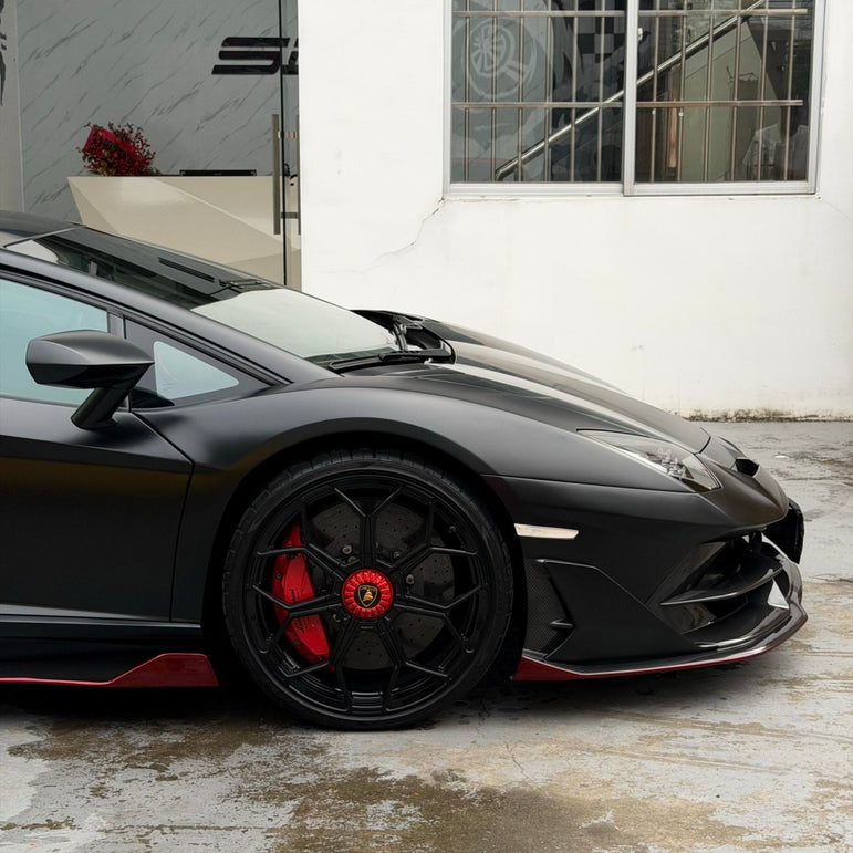 SD Dry Carbon Fibre Conversion Full Body Kit Conversion for Lamborghini Aventador LP700/720/740/750 Upgrade to SVJ Full Body Kit Aftermarket Carbon Fiber Part / Bodykit - Robot Bodykits