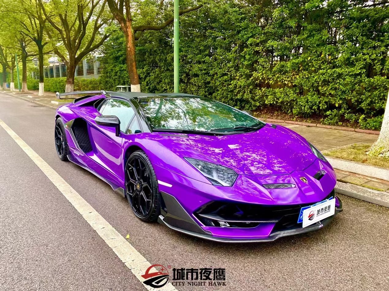 SD Dry Carbon Fibre Conversion Full Body Kit Conversion for Lamborghini Aventador LP700/720/740/750 Upgrade to SVJ Full Body Kit Aftermarket Carbon Fiber Part / Bodykit - Robot Bodykits