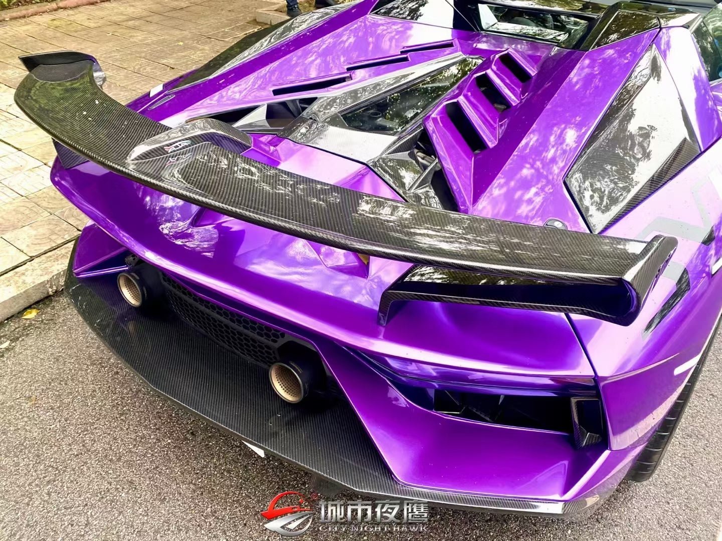 SD Dry Carbon Fibre Conversion Full Body Kit Conversion for Lamborghini Aventador LP700/720/740/750 Upgrade to SVJ Full Body Kit Aftermarket Carbon Fiber Part / Bodykit - Robot Bodykits