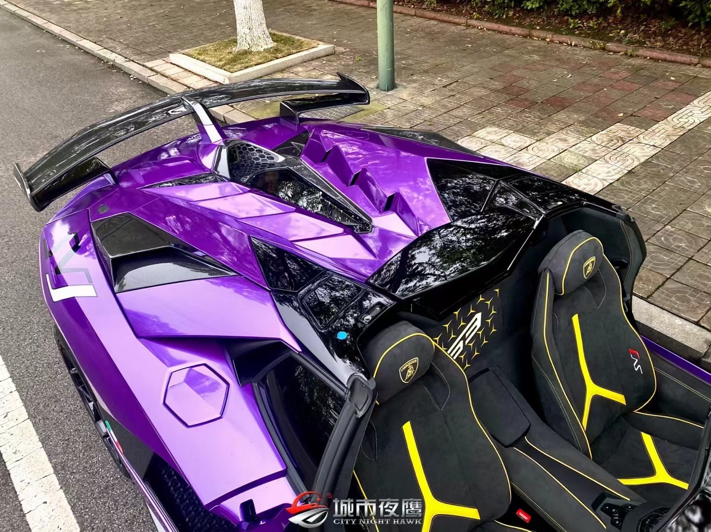 SD Dry Carbon Fibre Conversion Full Body Kit Conversion for Lamborghini Aventador LP700/720/740/750 Upgrade to SVJ Full Body Kit Aftermarket Carbon Fiber Part / Bodykit - Robot Bodykits