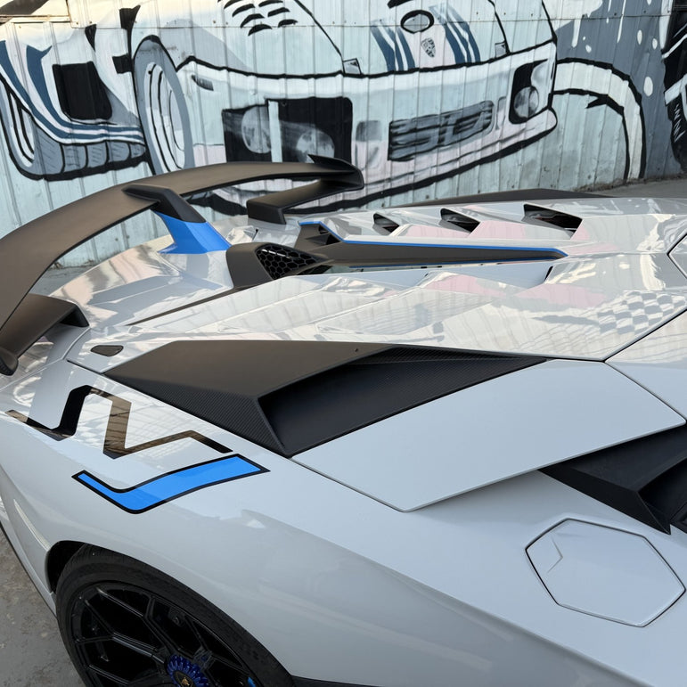 SD Dry Carbon Fibre Conversion Full Body Kit Conversion for Lamborghini Aventador LP700/720/740/750 Upgrade to SVJ Full Body Kit Aftermarket Carbon Fiber Part / Bodykit - Robot Bodykits
