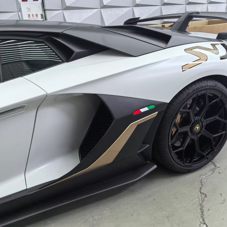 SD Dry Carbon Fibre Conversion Full Body Kit Conversion for Lamborghini Aventador LP700/720/740/750 Upgrade to SVJ Full Body Kit Aftermarket Carbon Fiber Part / Bodykit - Robot Bodykits