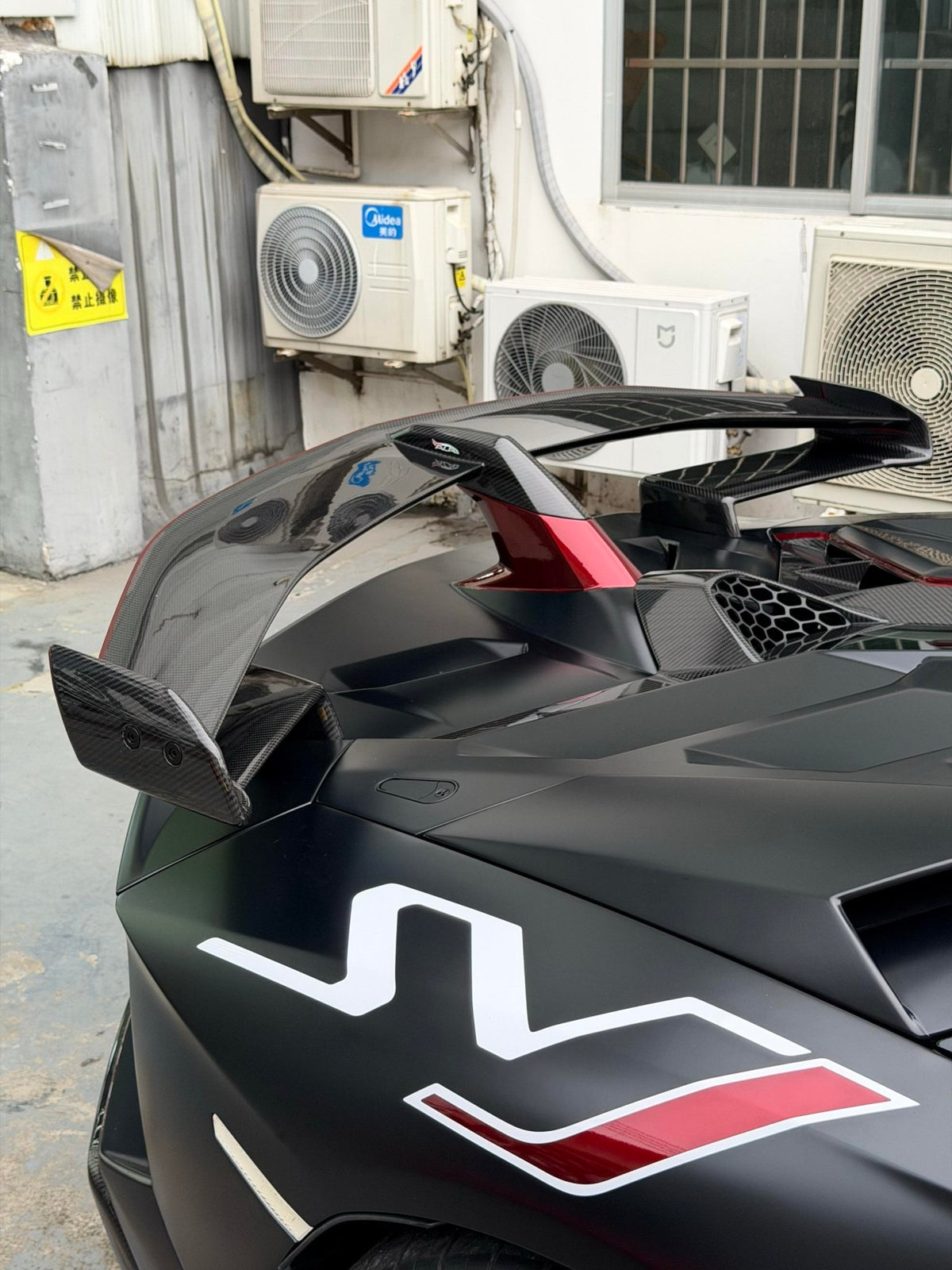 SD Dry Carbon Fibre Conversion Full Body Kit Conversion for Lamborghini Aventador LP700/720/740/750 Upgrade to SVJ Full Body Kit Aftermarket Carbon Fiber Part / Bodykit - Robot Bodykits