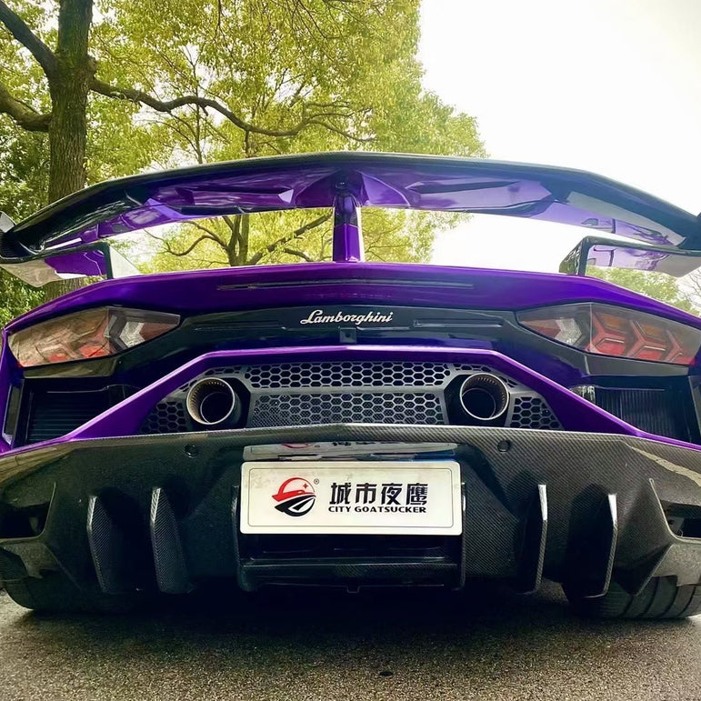 SD Dry Carbon Fibre Conversion Full Body Kit Conversion for Lamborghini Aventador LP700/720/740/750 Upgrade to SVJ Full Body Kit Aftermarket Carbon Fiber Part / Bodykit - Robot Bodykits