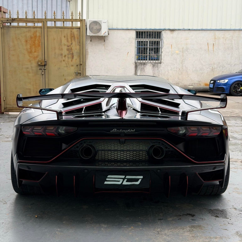 SD Dry Carbon Fibre Conversion Full Body Kit Conversion for Lamborghini Aventador LP700/720/740/750 Upgrade to SVJ Full Body Kit Aftermarket Carbon Fiber Part / Bodykit - Robot Bodykits