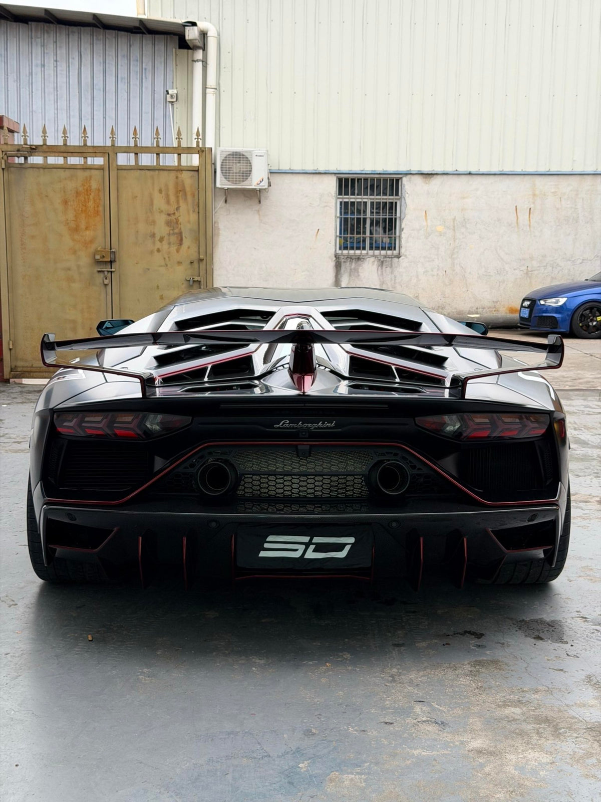 SD Dry Carbon Fibre Conversion Full Body Kit Conversion for Lamborghini Aventador LP700/720/740/750 Upgrade to SVJ Full Body Kit Aftermarket Carbon Fiber Part / Bodykit - Robot Bodykits