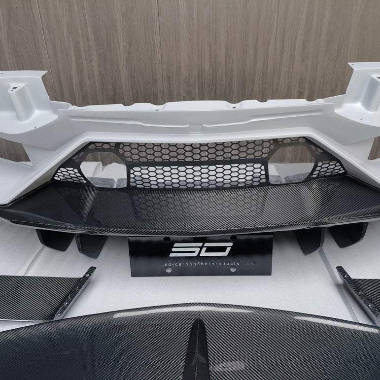 SD Dry Carbon Fibre Conversion Full Body Kit Conversion for Lamborghini Aventador LP700/720/740/750 Upgrade to SVJ Full Body Kit Aftermarket Carbon Fiber Part / Bodykit - Robot Bodykits