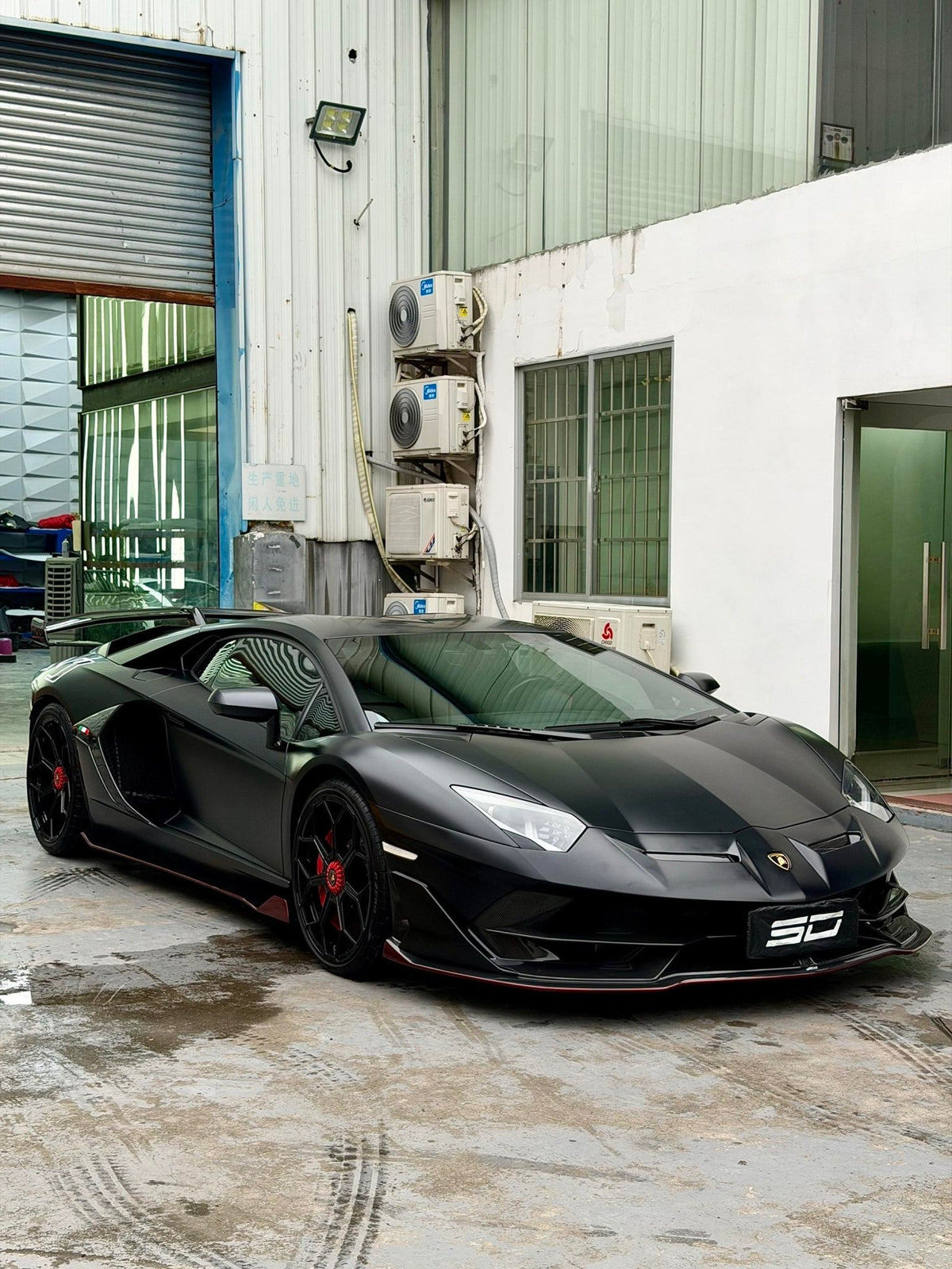 SD Dry Carbon Fibre Conversion Full Body Kit Conversion for Lamborghini Aventador LP700/720/740/750 Upgrade to SVJ Full Body Kit Aftermarket Carbon Fiber Part / Bodykit - Robot Bodykits