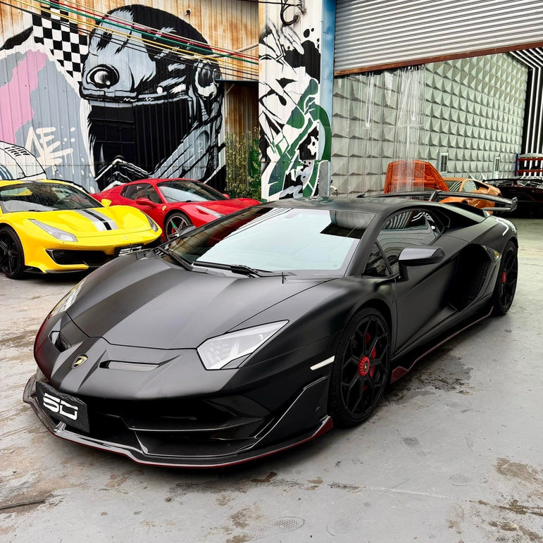 SD Dry Carbon Fibre Conversion Full Body Kit Conversion for Lamborghini Aventador LP700/720/740/750 Upgrade to SVJ Full Body Kit Aftermarket Carbon Fiber Part / Bodykit - Robot Bodykits