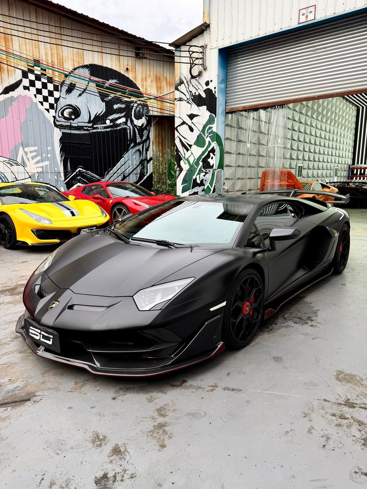 SD Dry Carbon Fibre Conversion Full Body Kit Conversion for Lamborghini Aventador LP700/720/740/750 Upgrade to SVJ Full Body Kit Aftermarket Carbon Fiber Part / Bodykit - Robot Bodykits