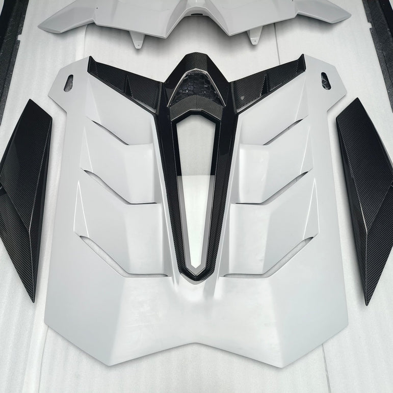 SD Dry Carbon Fibre Conversion Full Body Kit Conversion for Lamborghini Aventador LP700/720/740/750 Upgrade to SVJ Full Body Kit Aftermarket Carbon Fiber Part / Bodykit - Robot Bodykits