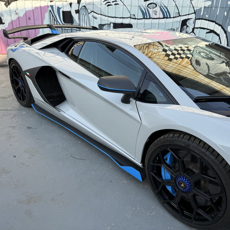 SD Dry Carbon Fibre Conversion Full Body Kit Conversion for Lamborghini Aventador LP700/720/740/750 Upgrade to SVJ Full Body Kit Aftermarket Carbon Fiber Part / Bodykit - Robot Bodykits