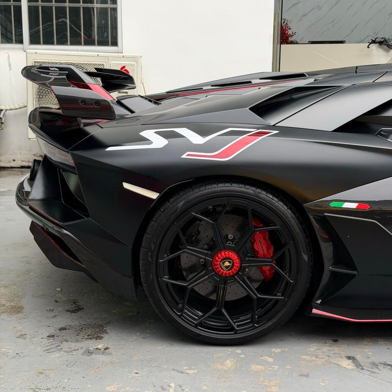 SD Dry Carbon Fibre Conversion Full Body Kit Conversion for Lamborghini Aventador LP700/720/740/750 Upgrade to SVJ Full Body Kit Aftermarket Carbon Fiber Part / Bodykit - Robot Bodykits