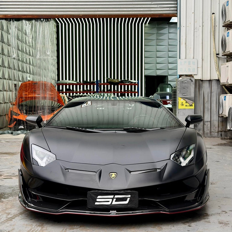 SD Dry Carbon Fibre Conversion Full Body Kit Conversion for Lamborghini Aventador LP700/720/740/750 Upgrade to SVJ Full Body Kit Aftermarket Carbon Fiber Part / Bodykit - Robot Bodykits