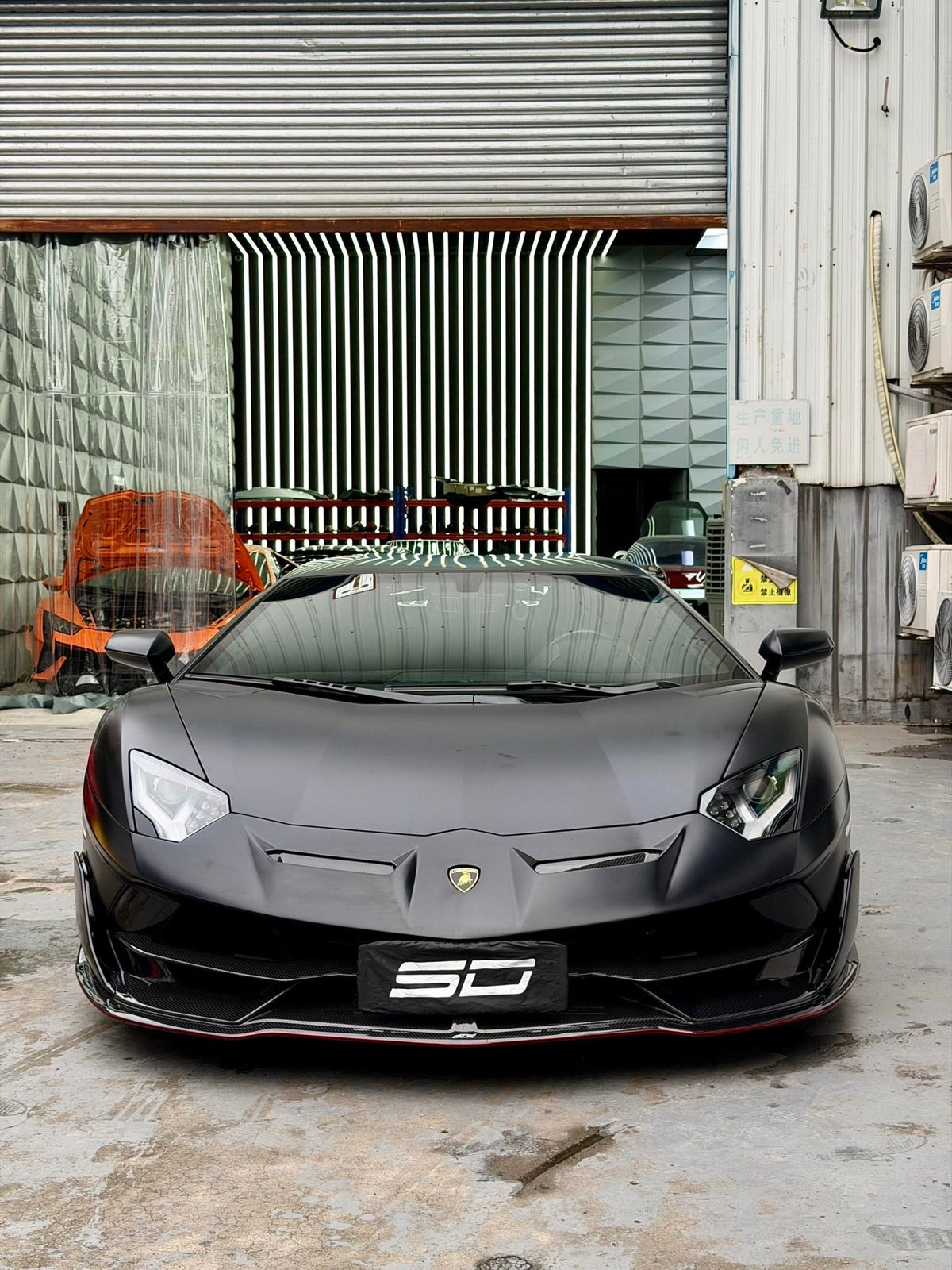SD Dry Carbon Fibre Conversion Full Body Kit Conversion for Lamborghini Aventador LP700/720/740/750 Upgrade to SVJ Full Body Kit Aftermarket Carbon Fiber Part / Bodykit - Robot Bodykits