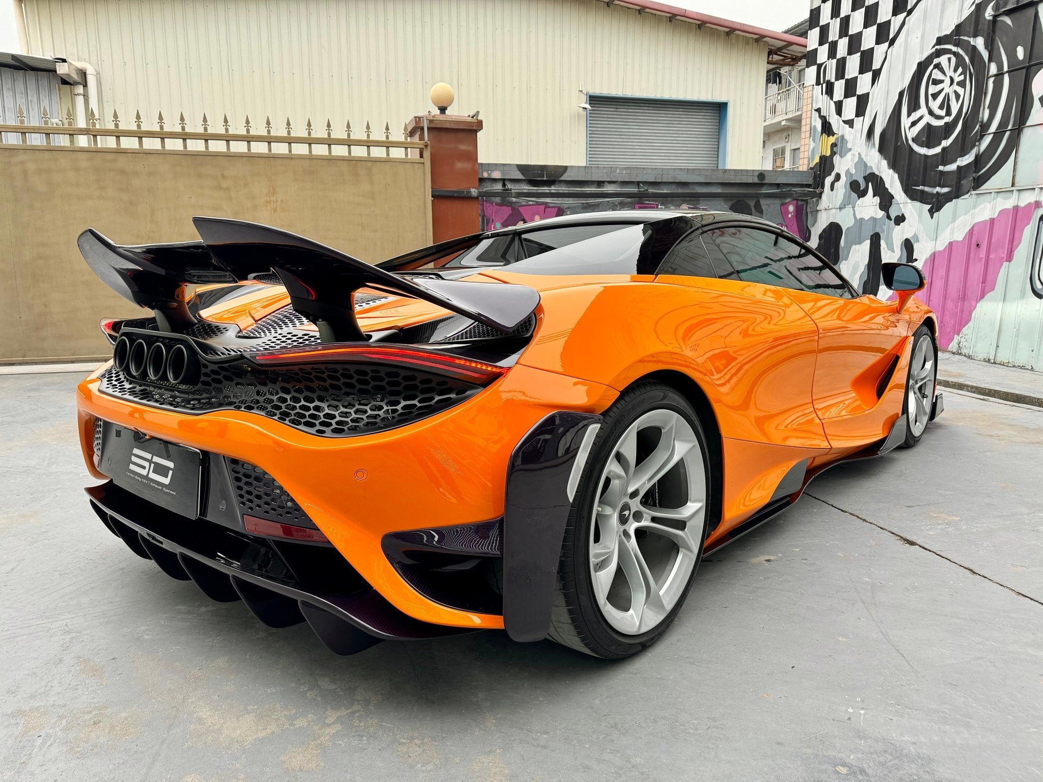 SD Dry Carbon Fibre Conversion Full Body Kit for McLaren 720S to 765LT Aftermarket Carbon Fiber Part / Bodykit - Robot Bodykits