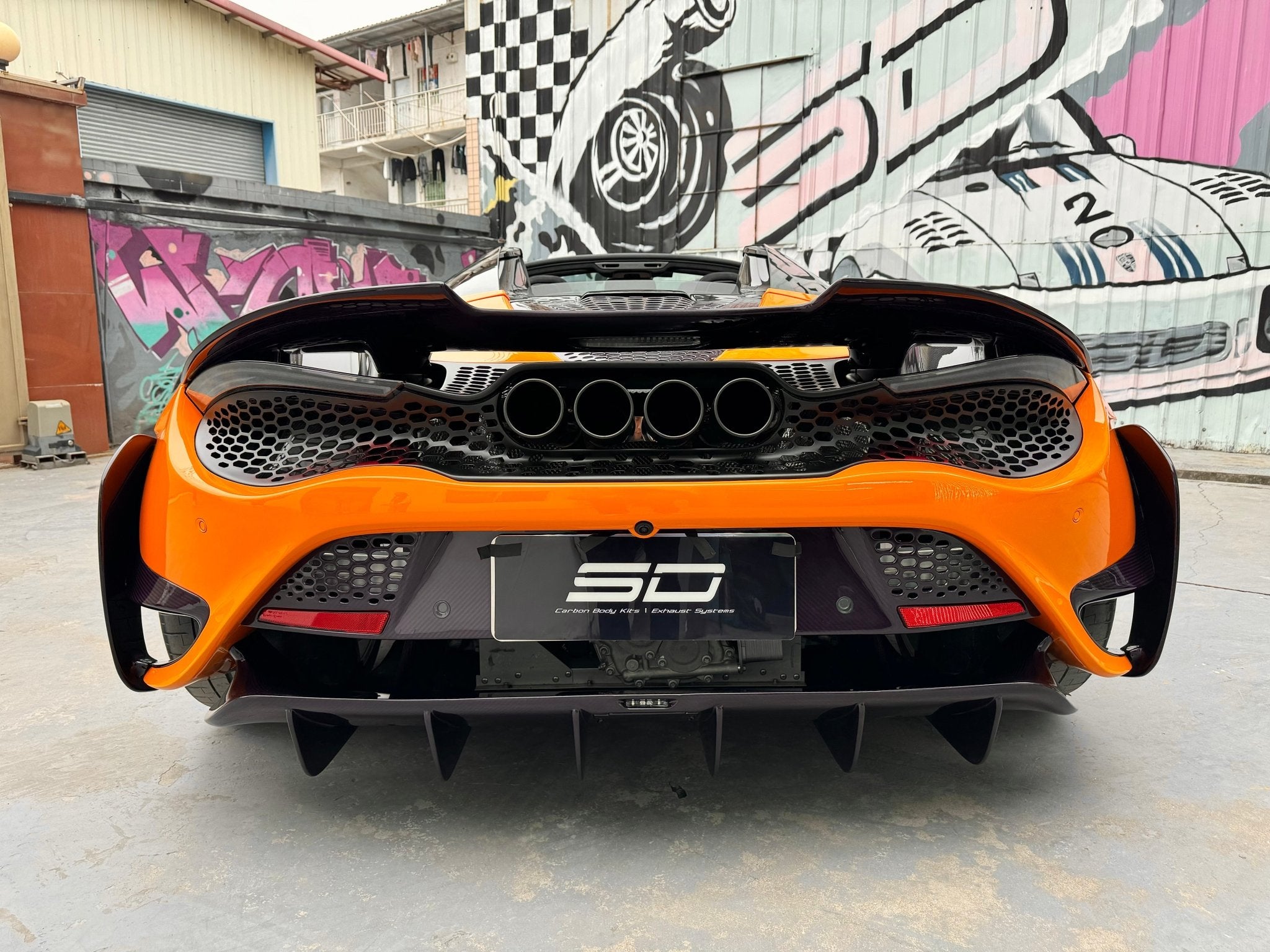 SD Dry Carbon Fibre Conversion Full Body Kit for McLaren 720S to 765LT Aftermarket Carbon Fiber Part / Bodykit - Robot Bodykits
