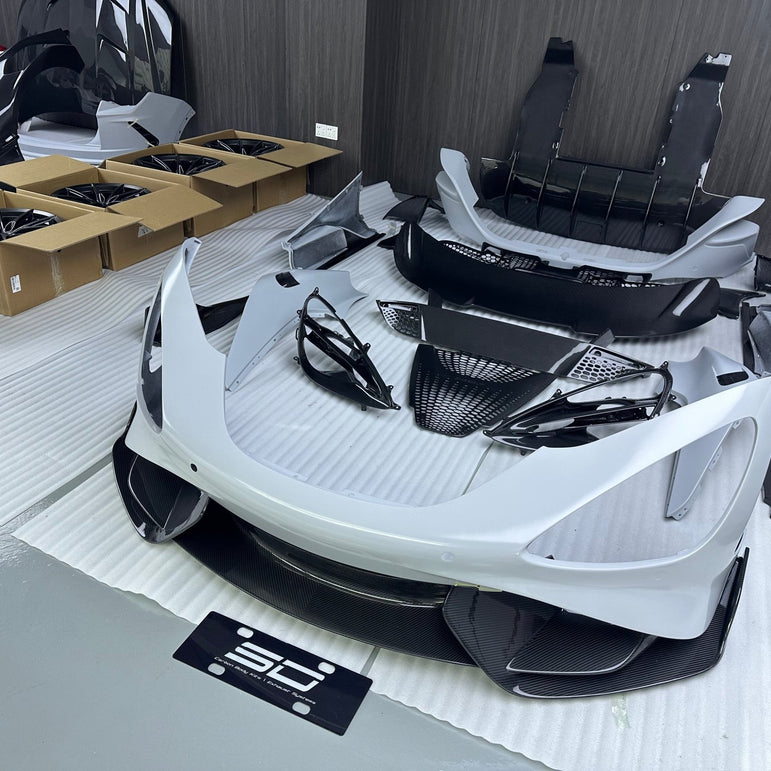 SD Dry Carbon Fibre Conversion Full Body Kit for McLaren 720S to 765LT Aftermarket Carbon Fiber Part / Bodykit - Robot Bodykits