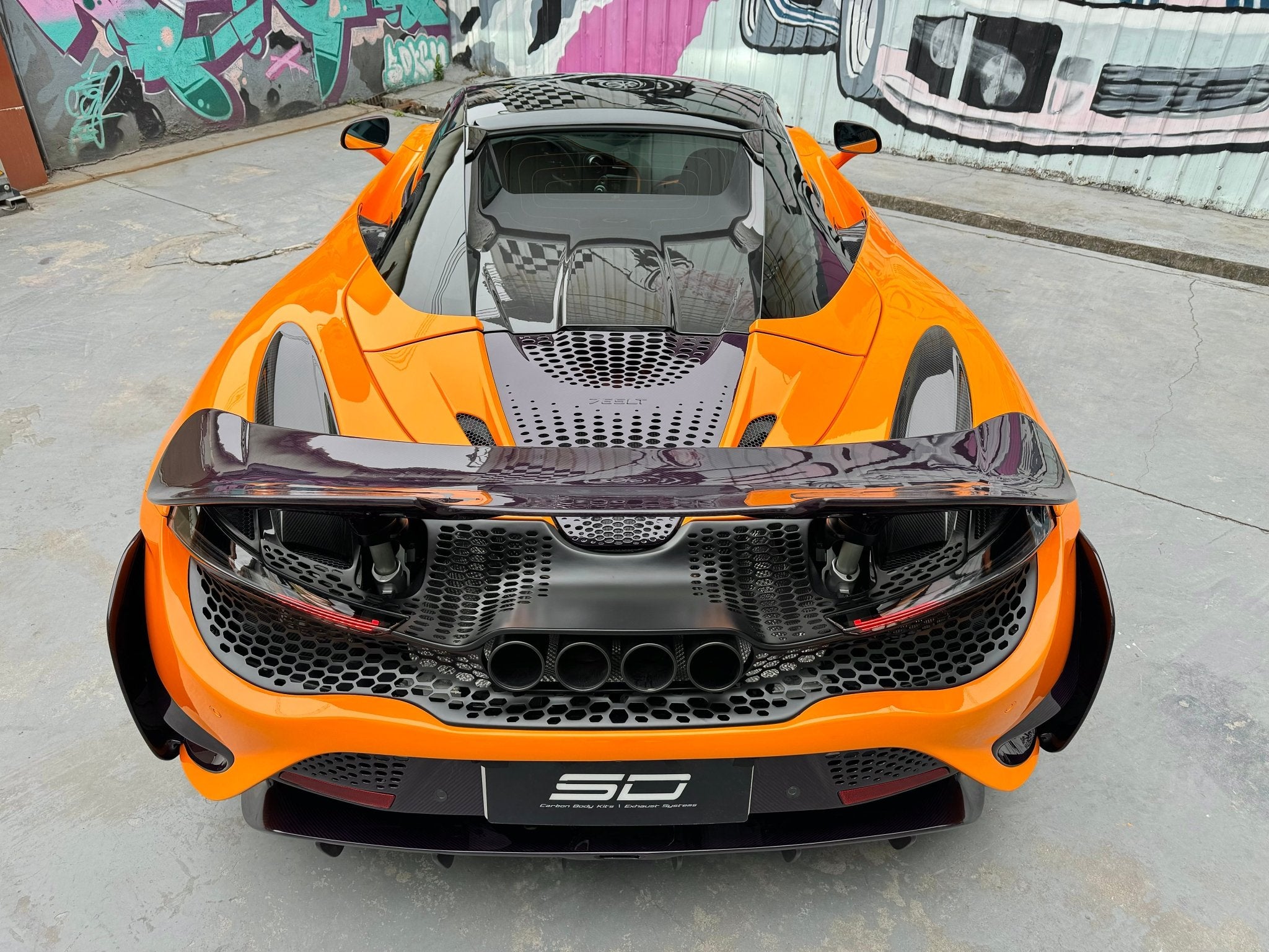 SD Dry Carbon Fibre Conversion Full Body Kit for McLaren 720S to 765LT Aftermarket Carbon Fiber Part / Bodykit - Robot Bodykits