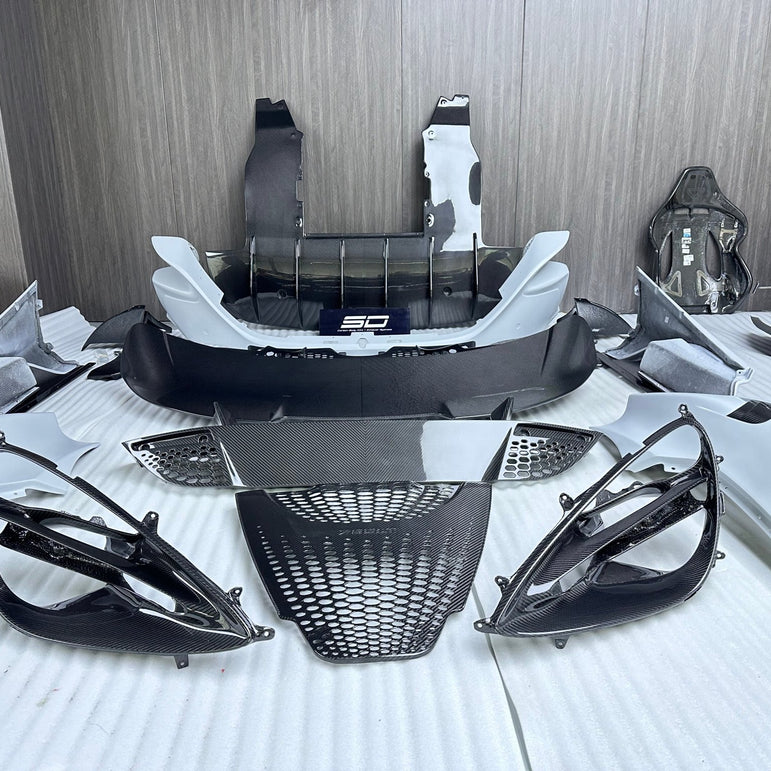 SD Dry Carbon Fibre Conversion Full Body Kit for McLaren 720S to 765LT Aftermarket Carbon Fiber Part / Bodykit - Robot Bodykits