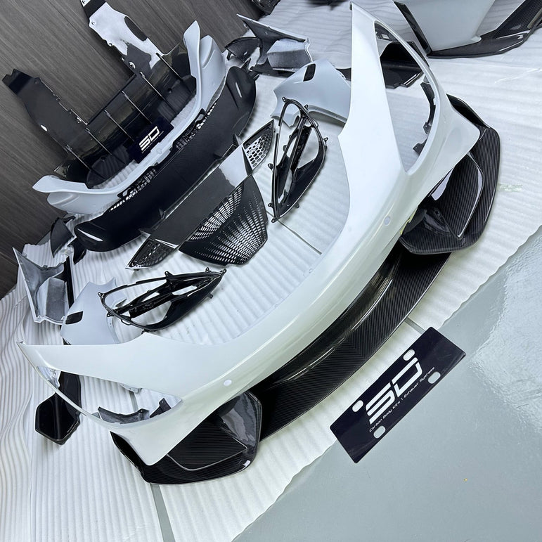 SD Dry Carbon Fibre Conversion Full Body Kit for McLaren 720S to 765LT Aftermarket Carbon Fiber Part / Bodykit - Robot Bodykits