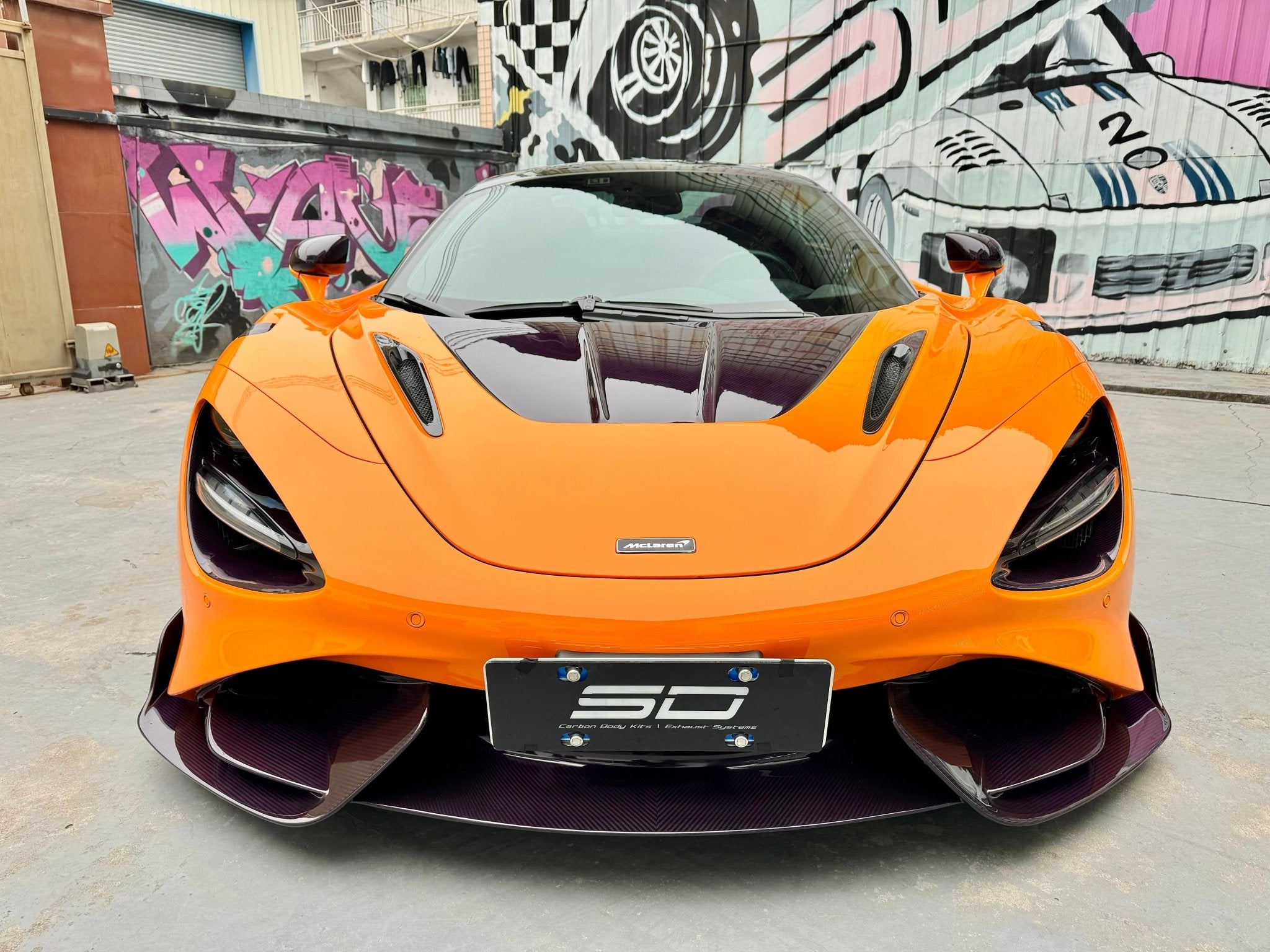 SD Dry Carbon Fibre Conversion Full Body Kit for McLaren 720S to 765LT Aftermarket Carbon Fiber Part / Bodykit - Robot Bodykits