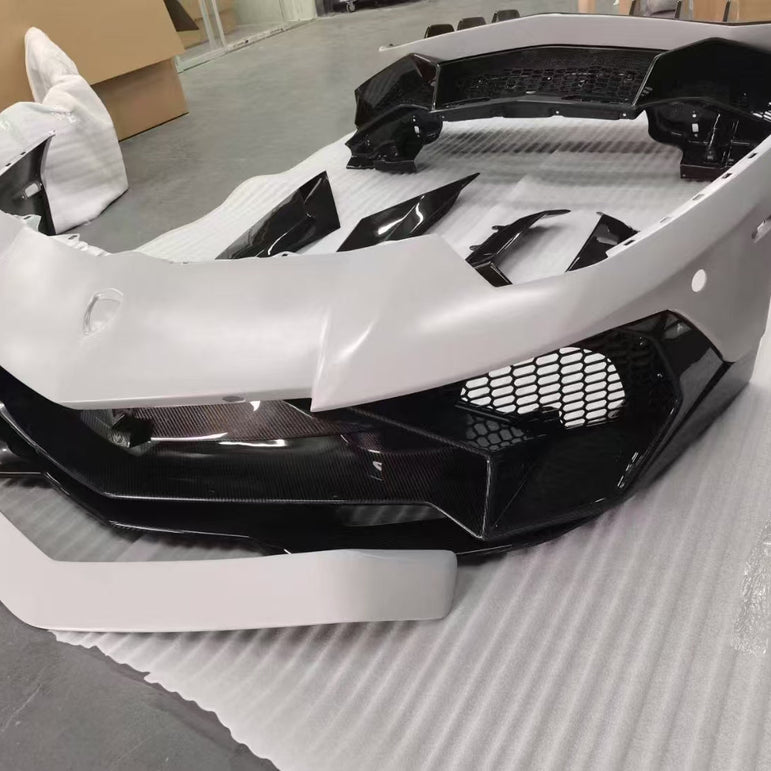 SD Dry Carbon Fibre Full Body Kit Conversion for Lamborghini Aventador LP700/720/740/750 Upgrade to SV Full Body Kit Aftermarket Carbon Fiber Part / Bodykit - Robot Bodykits