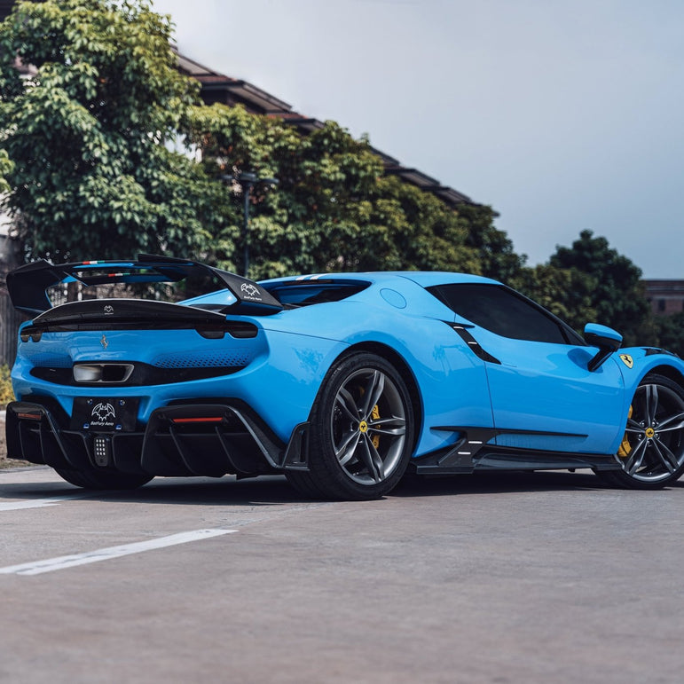 SD Dry Carbon Fibre (Prepreg) Full Aero Bodykit for Ferrari 296 GTB Aftermarket Carbon Fiber Part / Bodykit - Robot Bodykits