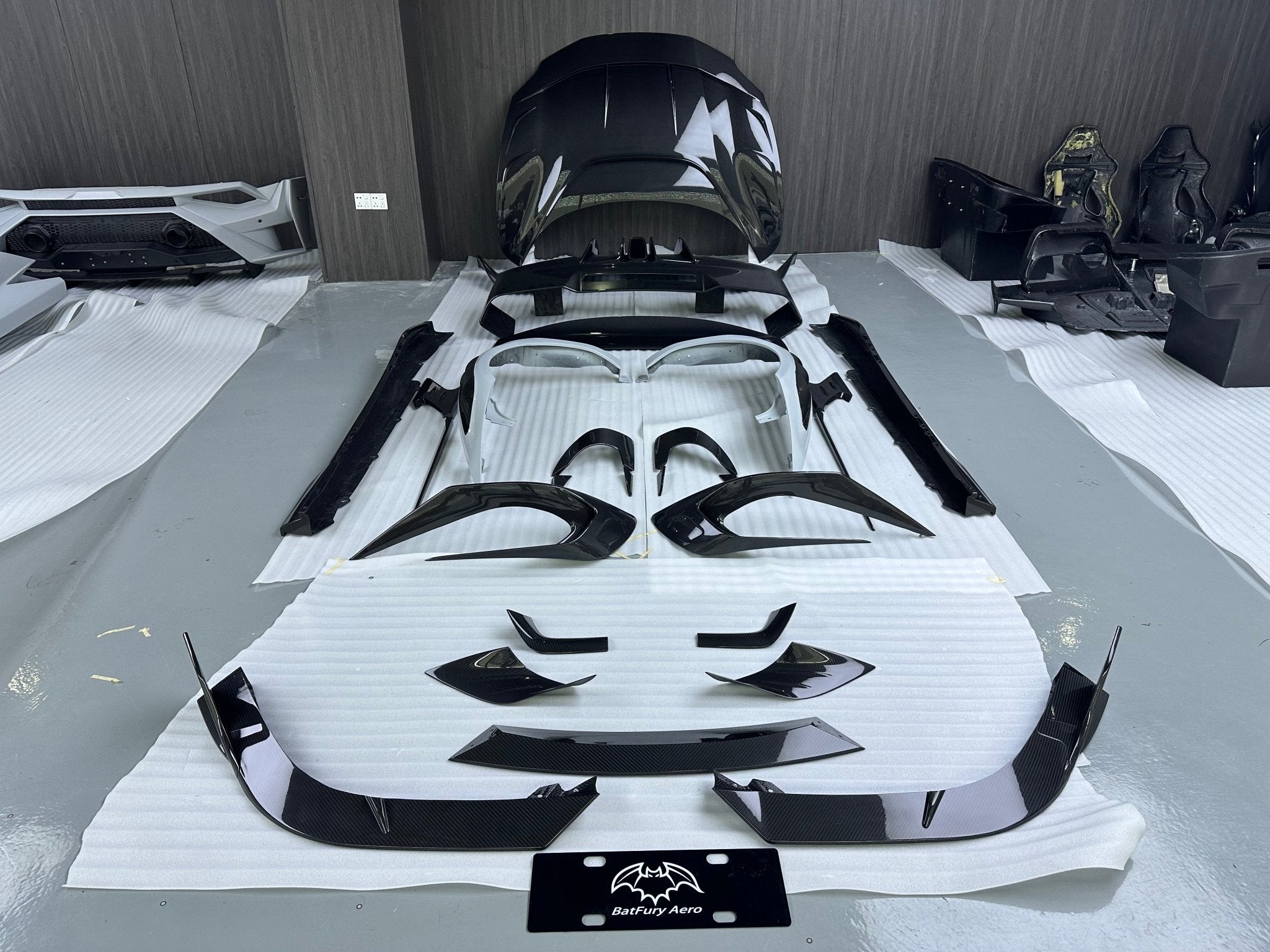 SD Dry Carbon Fibre (Prepreg) Full Aero Bodykit for Ferrari 296 GTB Aftermarket Carbon Fiber Part / Bodykit - Robot Bodykits