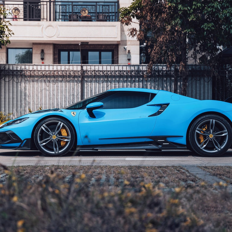 SD Dry Carbon Fibre (Prepreg) Full Aero Bodykit for Ferrari 296 GTB Aftermarket Carbon Fiber Part / Bodykit - Robot Bodykits