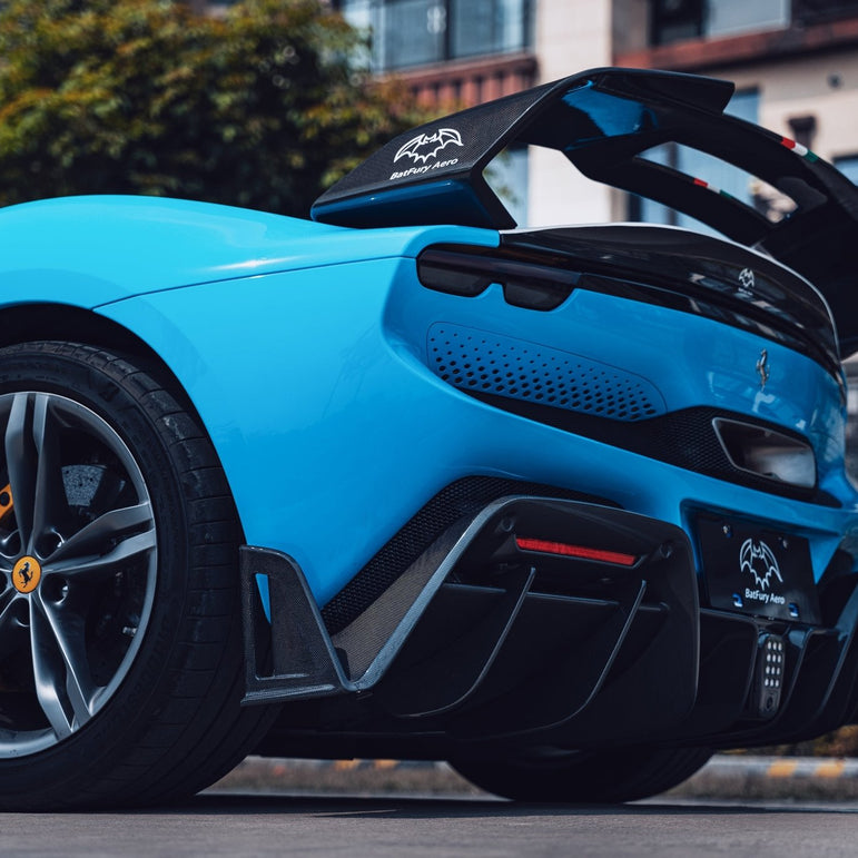 SD Dry Carbon Fibre (Prepreg) Full Aero Bodykit for Ferrari 296 GTB Aftermarket Carbon Fiber Part / Bodykit - Robot Bodykits