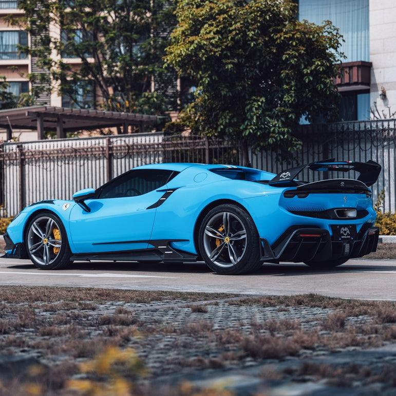 SD Dry Carbon Fibre (Prepreg) Full Aero Bodykit for Ferrari 296 GTB Aftermarket Carbon Fiber Part / Bodykit - Robot Bodykits