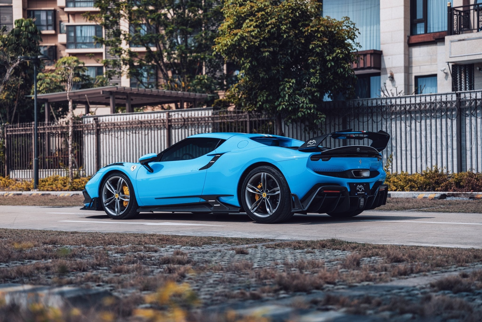 SD Dry Carbon Fibre (Prepreg) Full Aero Bodykit for Ferrari 296 GTB Aftermarket Carbon Fiber Part / Bodykit - Robot Bodykits