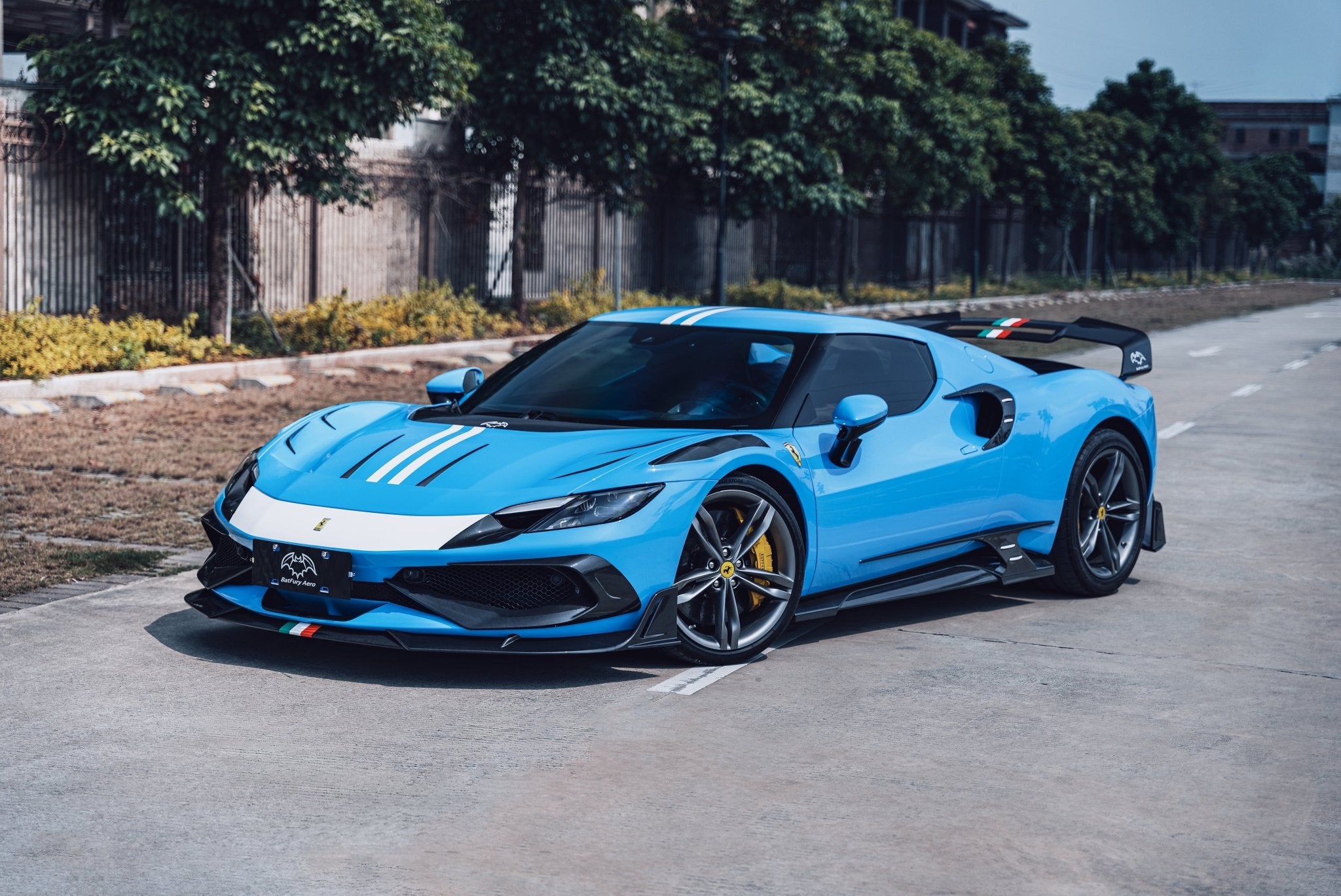SD Dry Carbon Fibre (Prepreg) Full Aero Bodykit for Ferrari 296 GTB Aftermarket Carbon Fiber Part / Bodykit - Robot Bodykits