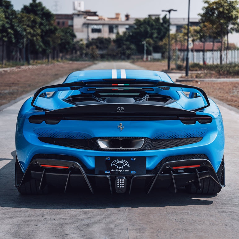 SD Dry Carbon Fibre (Prepreg) Full Aero Bodykit for Ferrari 296 GTB Aftermarket Carbon Fiber Part / Bodykit - Robot Bodykits