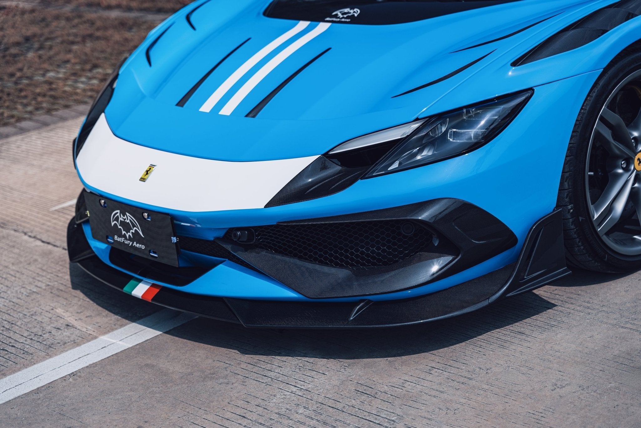 SD Dry Carbon Fibre (Prepreg) Full Aero Bodykit for Ferrari 296 GTB Aftermarket Carbon Fiber Part / Bodykit - Robot Bodykits