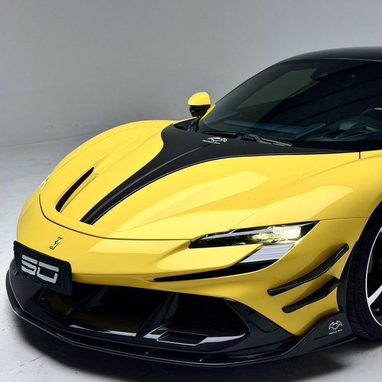 SD Dry Carbon Fibre (Prepreg) Full Aero Bodykit for Ferrari SF90 Aftermarket Carbon Fiber Part / Bodykit - Robot Bodykits