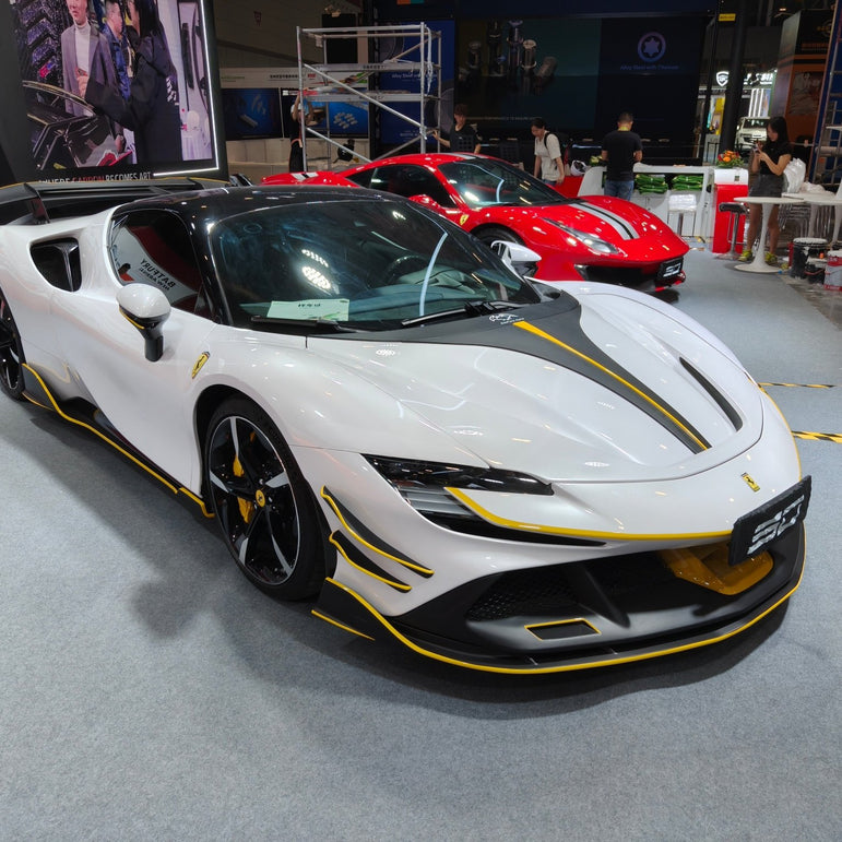 SD Dry Carbon Fibre (Prepreg) Full Aero Bodykit for Ferrari SF90 Aftermarket Carbon Fiber Part / Bodykit - Robot Bodykits