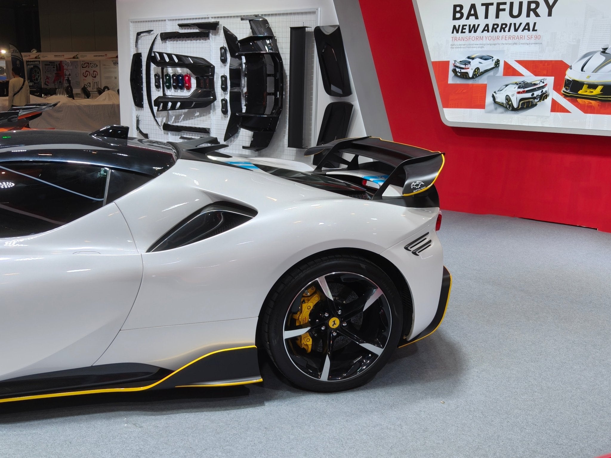 SD Dry Carbon Fibre (Prepreg) Full Aero Bodykit for Ferrari SF90 Aftermarket Carbon Fiber Part / Bodykit - Robot Bodykits