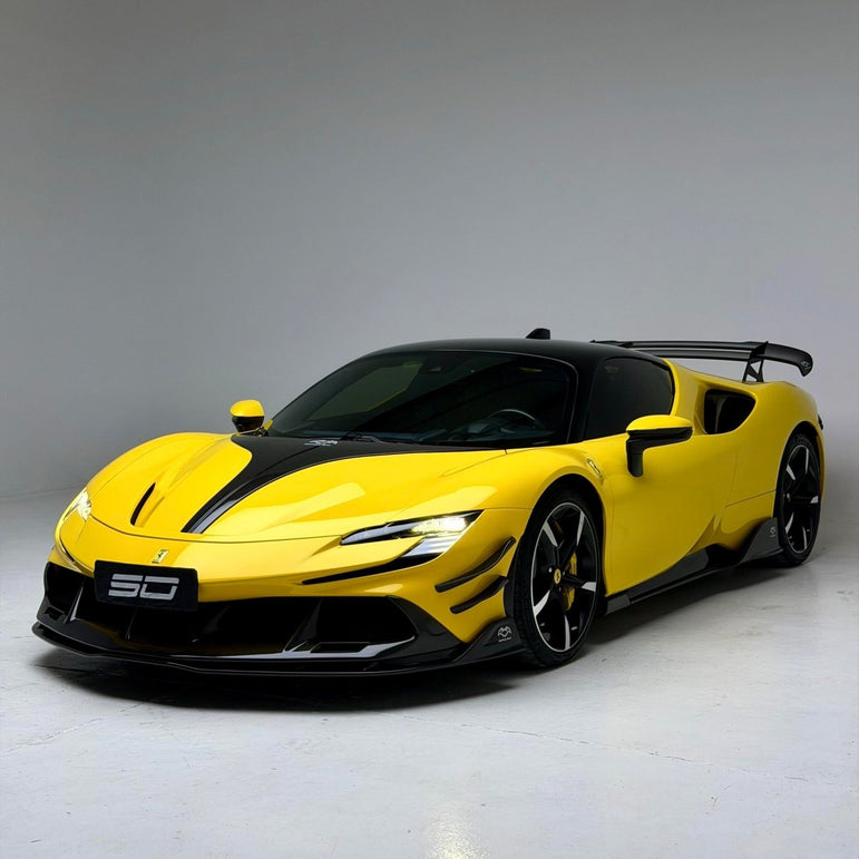SD Dry Carbon Fibre (Prepreg) Full Aero Bodykit for Ferrari SF90 Aftermarket Carbon Fiber Part / Bodykit - Robot Bodykits