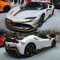 SD Dry Carbon Fibre (Prepreg) Full Aero Bodykit for Ferrari SF90 Aftermarket Carbon Fiber Part / Bodykit - Robot Bodykits