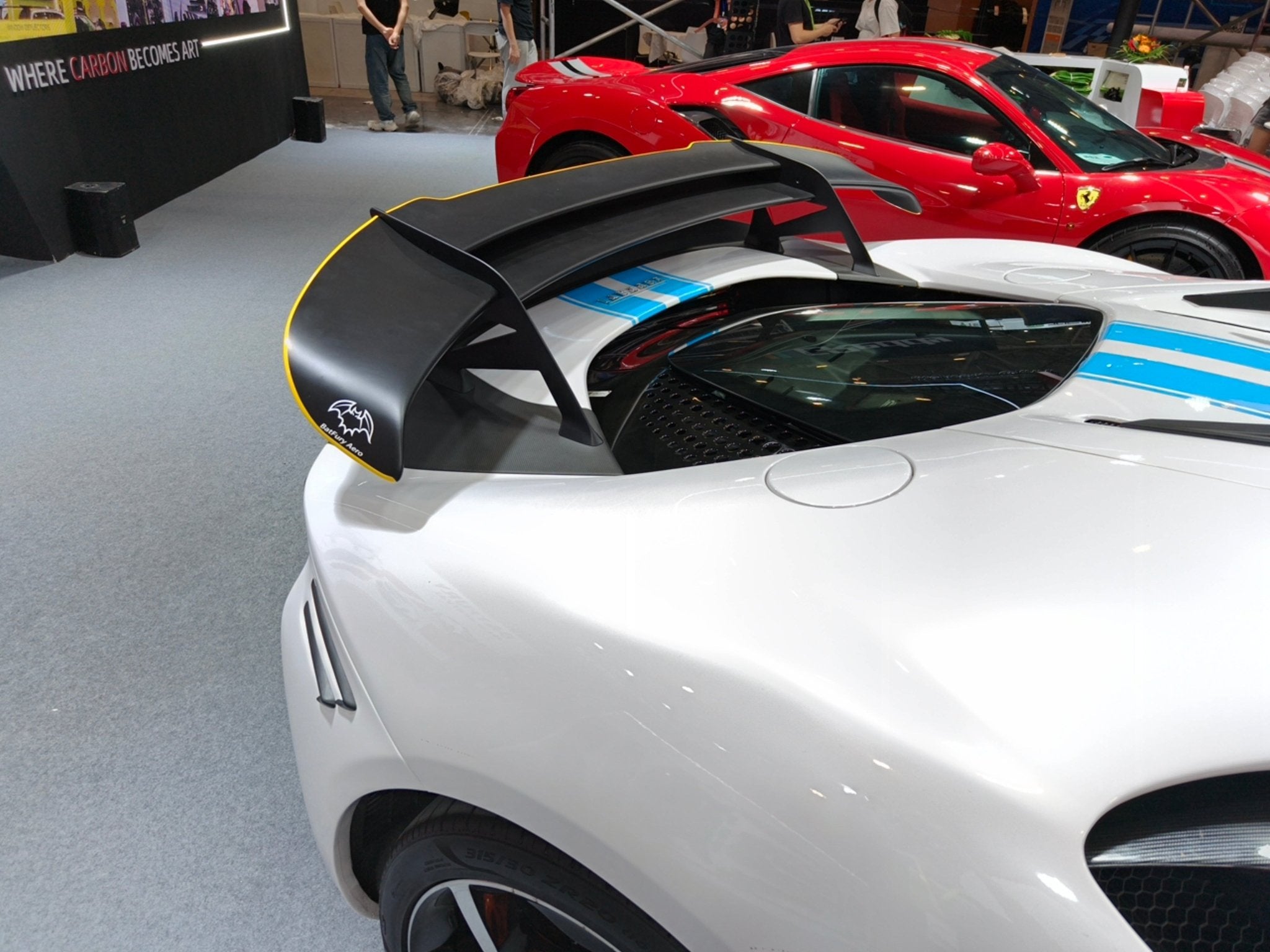 SD Dry Carbon Fibre (Prepreg) Full Aero Bodykit for Ferrari SF90 Aftermarket Carbon Fiber Part / Bodykit - Robot Bodykits