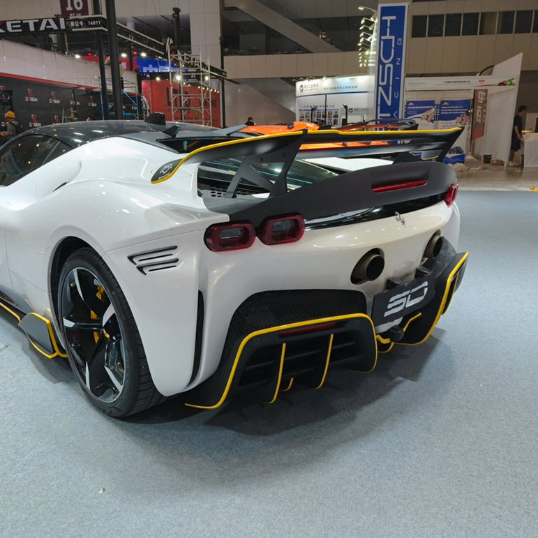 SD Dry Carbon Fibre (Prepreg) Full Aero Bodykit for Ferrari SF90 Aftermarket Carbon Fiber Part / Bodykit - Robot Bodykits