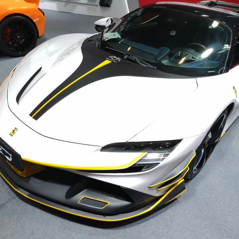 SD Dry Carbon Fibre (Prepreg) Full Aero Bodykit for Ferrari SF90 Aftermarket Carbon Fiber Part / Bodykit - Robot Bodykits